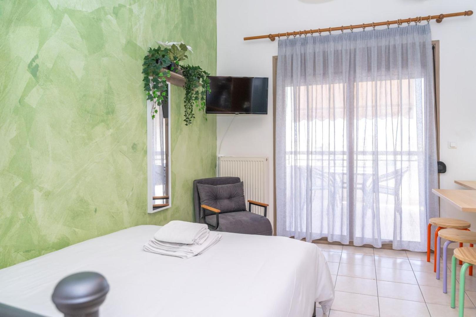 סלוניקי Kosmos Sercvice Apartment Beautiful Studio 2 With Additional Cost Parking מראה חיצוני תמונה