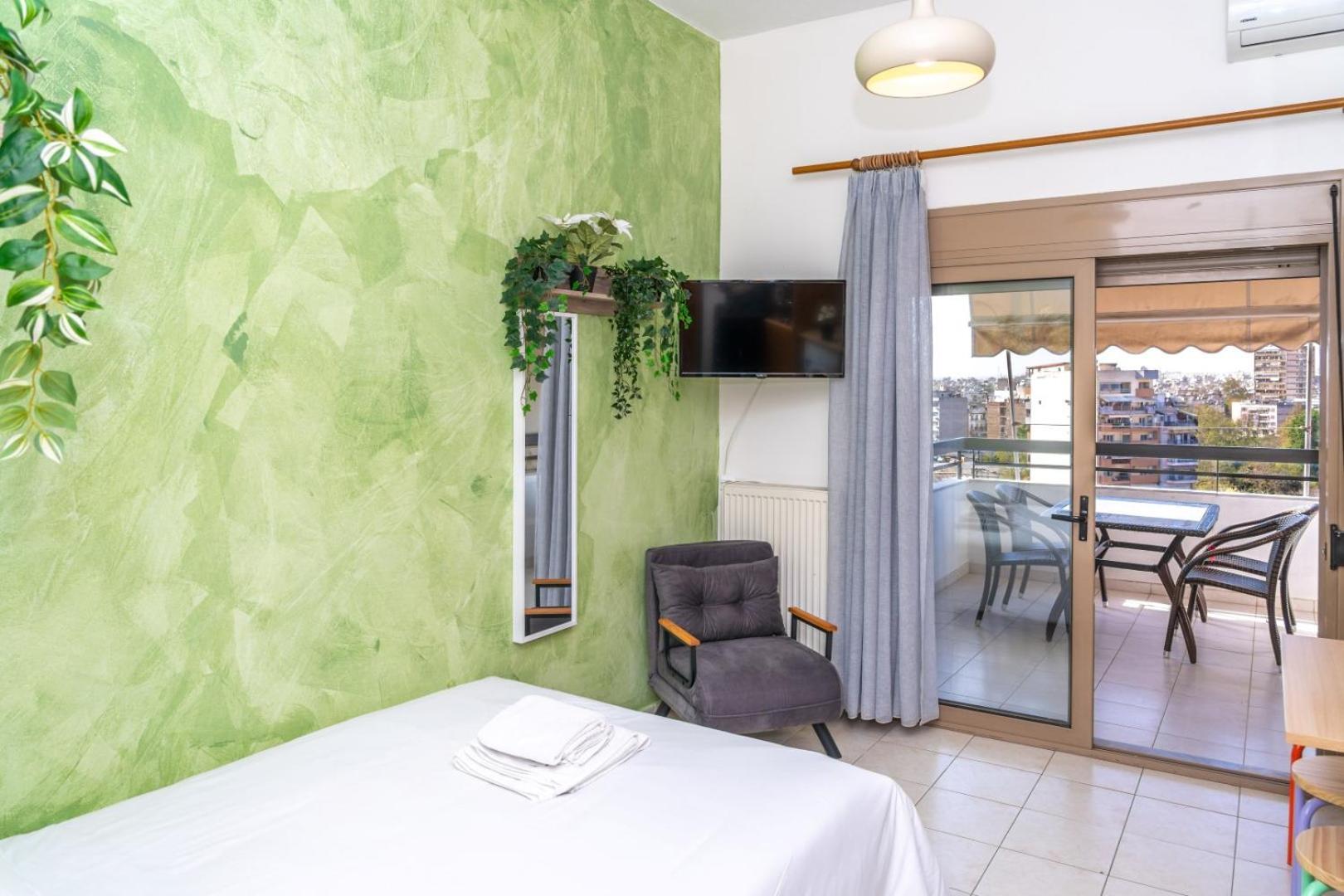 סלוניקי Kosmos Sercvice Apartment Beautiful Studio 2 With Additional Cost Parking מראה חיצוני תמונה